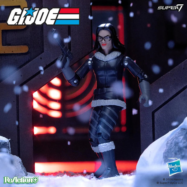 G.I. Joe ReAction+ Wave 10 (Flint, Shipwreck (Peacoat), Baroness (Arctic) & SNAKE Armor