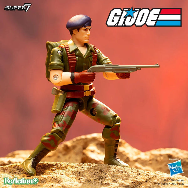 G.I. Joe ReAction+ Wave 10 (Flint, Shipwreck (Peacoat), Baroness (Arctic) & SNAKE Armor
