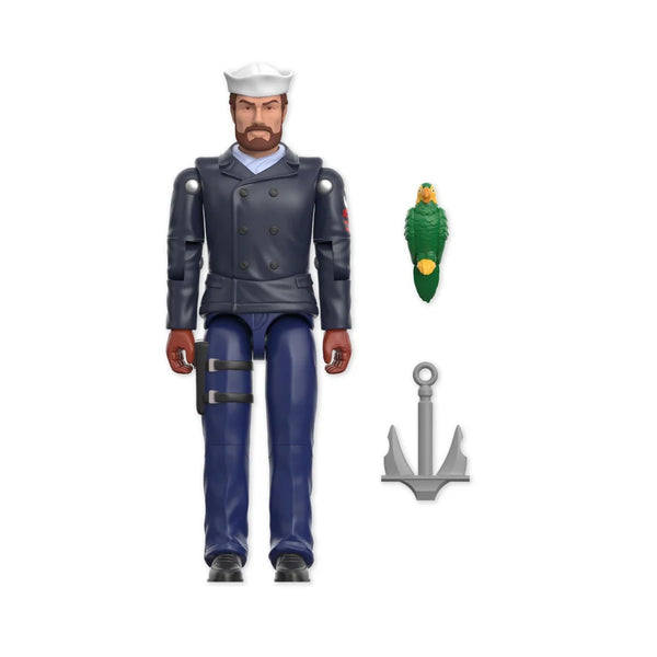 G.I. Joe ReAction+ Wave 10 (Flint, Shipwreck (Peacoat), Baroness (Arctic) & SNAKE Armor