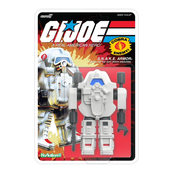 G.I. Joe ReAction+ Wave 10 (Flint, Shipwreck (Peacoat), Baroness (Arctic) & SNAKE Armor
