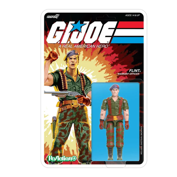G.I. Joe ReAction+ Wave 10 (Flint, Shipwreck (Peacoat), Baroness (Arctic) & SNAKE Armor