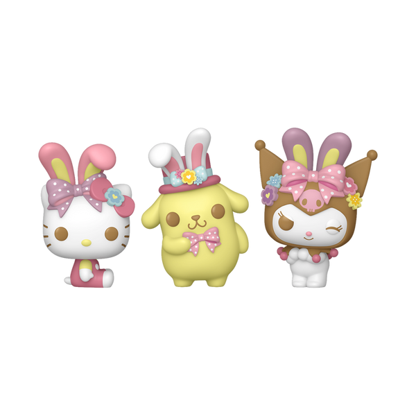 Pocket Pop! Hello Kitty and Friends with Bunny Ears 3-Pack