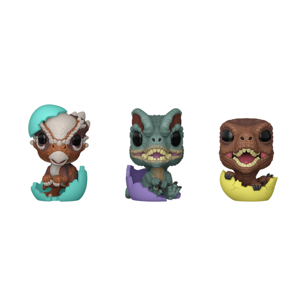 Jurassic Park Spring Dinos Pocket Pop! Egg Mini-Figure 3-Pack