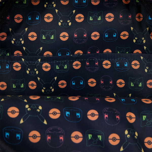 Loungefly - Pokémon Faux Denim All-Over Print Mini Backpack