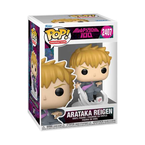 Mob Psycho 100 Arataka Reigen Funko Pop! Vinyl Figure #2407 (Pre-Order)