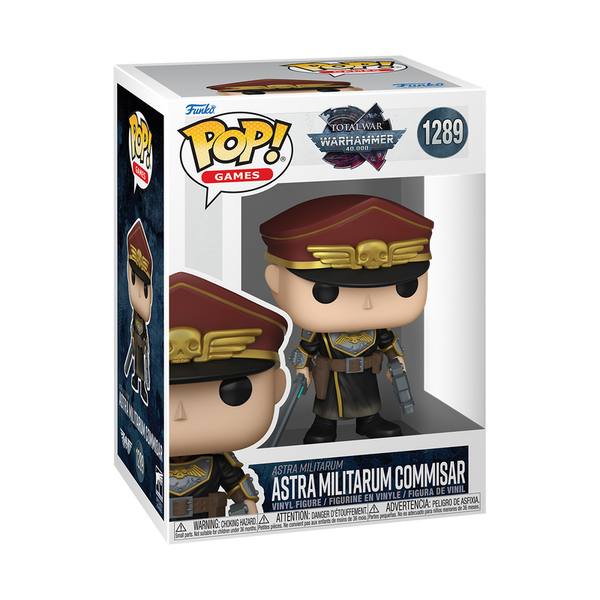 Total War: WARHAMMER 40,000 Astra Militarum Commisar Funko Pop! Vinyl Figure #1289 (Pre-Order)