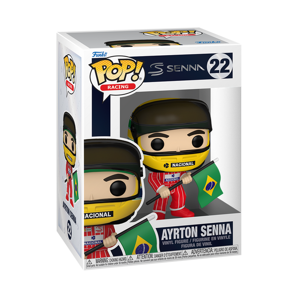 McLaren Ayrton Senna Helmet Funko Pop! Vinyl Figure #22 (Pre-Order)