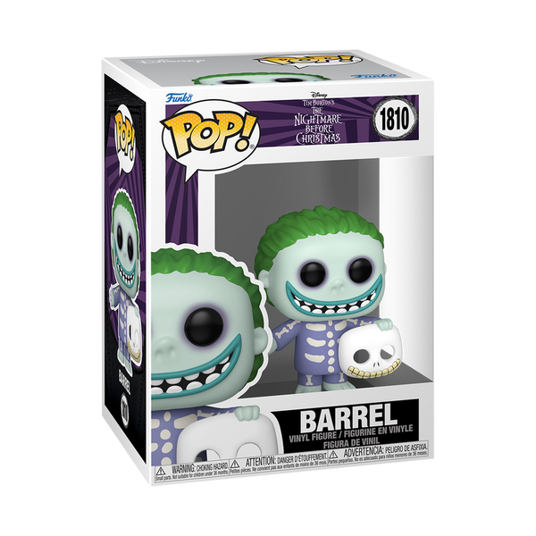 The Nightmare Before Christmas Barrel Funko Pop! Vinyl Figure #1810 (Pre-Order)