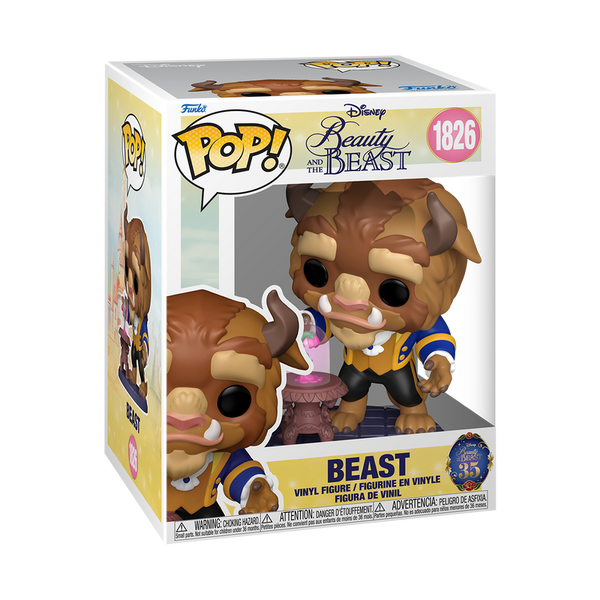 Beauty and the Beast Beast with Enchanted Rose Premium Funko Pop! Vinyl Figure #1826 (Pre-Order)