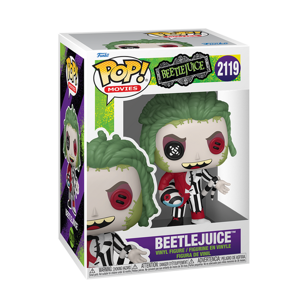 Beetlejuice (Patchwork) Funko Pop! Vinyl Figure #2119 (Pre-Order)