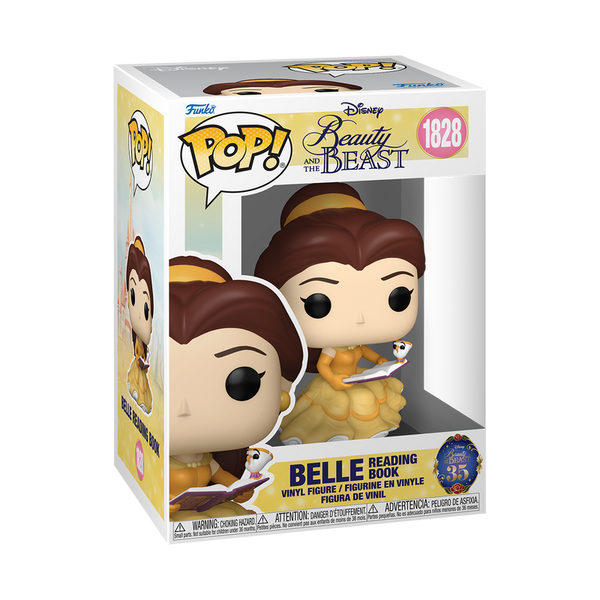 Disney Pop! Belle Reading Book #1828 (Pre-Order)