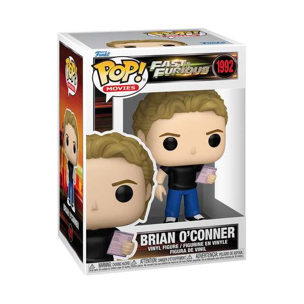 Fast & Furious Brian O'Conner Funko Pop! Vinyl Figure #1992
