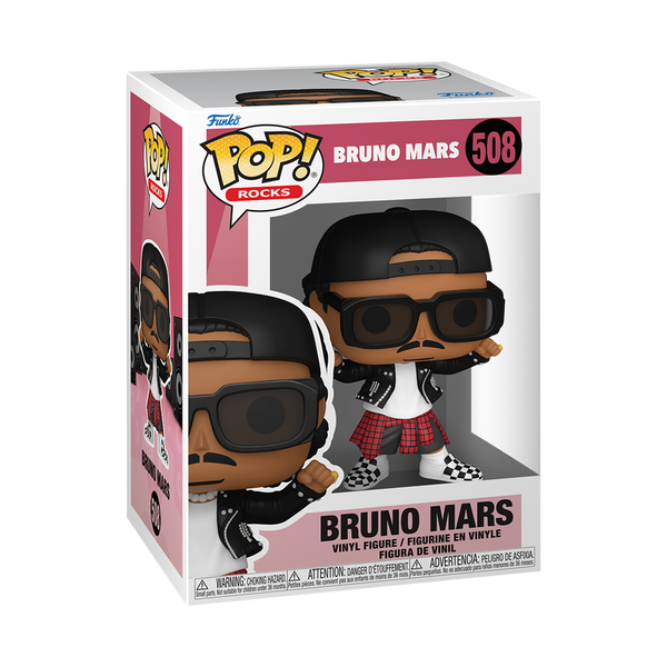 Bruno Mars (APT.) Funko Pop! Vinyl Figure #508  (Pre-Order)