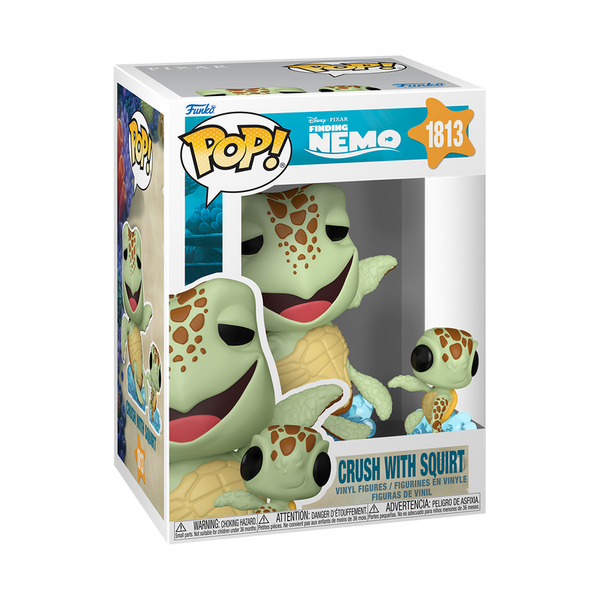 Finding Nemo Crush with Squirt Funko Pop! Vinyl Figure and Pop! Buddy #1813 (Pre-Order)