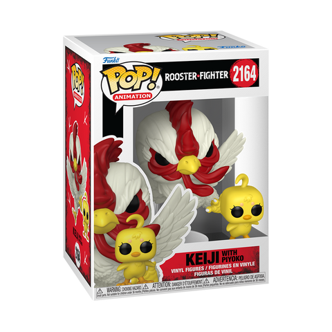 Rooster Fighter Keiji with Piyoko Funko Pop! Vinyl Figure and Buddy #2164 (Pre-Order)