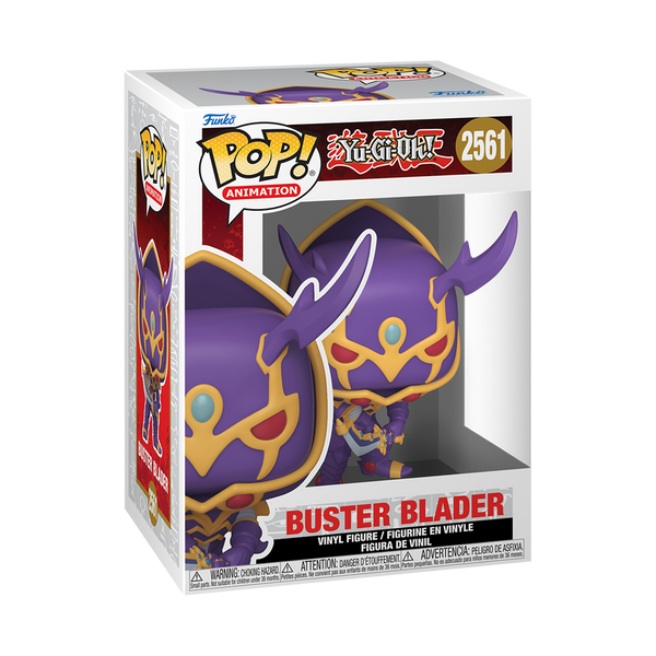 Yu-Gi-Oh! Buster Blader Funko Pop! Vinyl Figure #2561 - Metallic Chase Bundle (Pre-Order)