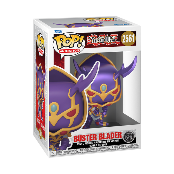 Yu-Gi-Oh! Buster Blader Funko Pop! Vinyl Figure #2561 - Metallic Chase Bundle (Pre-Order)
