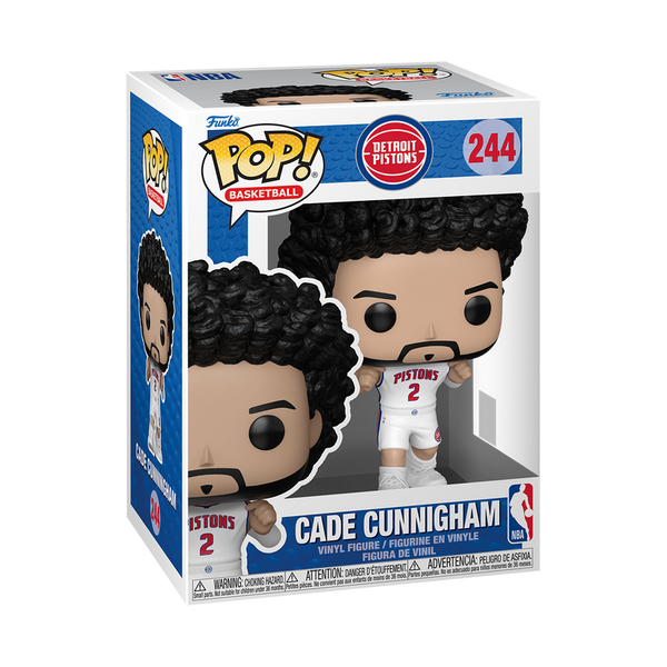 NBA Pop! Cade Cunningham (White Association Edition Jersey) #244 (Pre-Order)