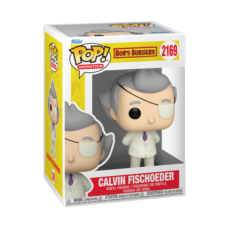 Bob's Burgers Calvin Fischoeder Funko Pop! Vinyl Figure #2169 (Pre-Order)