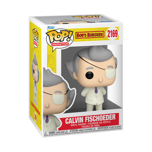 Bob's Burgers Calvin Fischoeder Funko Pop! Vinyl Figure #2169 (Pre-Order)