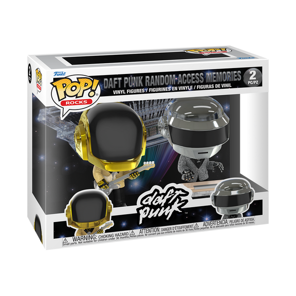 Daft Punk Random Access Memories Glitter Funko Pop! Vinyl Figure 2-Pack (Pre-Order)