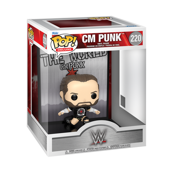 WWE CM Punk Deluxe Funko Pop! Vinyl Figure #220 (Pre-Order)