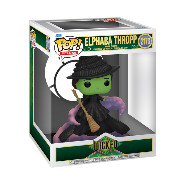 Wicked Elphaba Thropp Defying Gravity Deluxe Funko Pop! Vinyl Figure #2173 (Pre-Order)