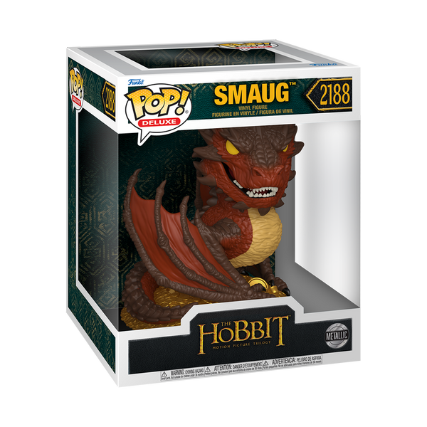 The Hobbit Smaug (Metallic) Deluxe Funko Pop! Vinyl Figure #2188 (Pre-Order)