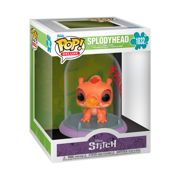 Lilo & Stitch Experiments Splodyhead (Containment Capsule) Deluxe Funko Pop! Vinyl Figure #1832 (Pre-Order)