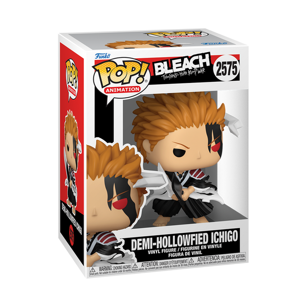 Bleach: Thousand Year Blood War Demi-Hollowfied Ichigo Funko Pop! Vinyl Figure #2575 (Pre-Order)