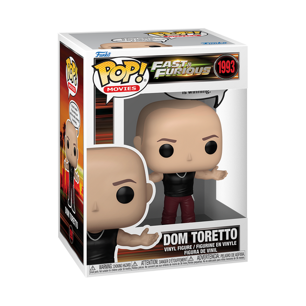 Fast & Furious Dom Toretto Pop! Sayings Funko Pop! Vinyl Figure #1993