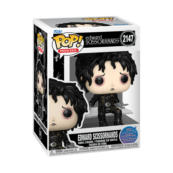 Edward Scissorhands (Sitting) Funko Pop! Vinyl Figure Shelf Sitter #2147 (Pre-Order)