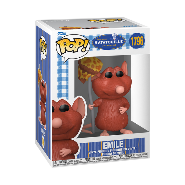 Ratatouille Emile with Mushroom Funko Pop! Vinyl Figure #1796 (Pre-Order)