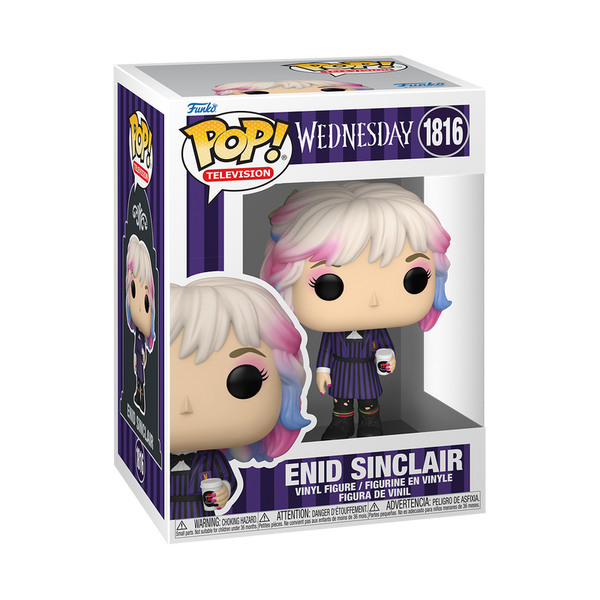 Wednesday Season 2 Enid Sinclair with Coffee Funko Pop! Vinyl Figure #1816