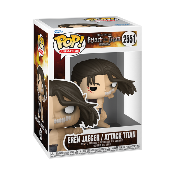 Attack on Titan Eren Jaeger/Attack Titan Funko Pop! Vinyl Figure #2551 (Pre-Order)