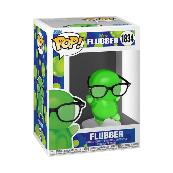 Disney's Flubber with Glasses (Translucent) Funko Pop! Vinyl Figure #1834 (Pre-Order)