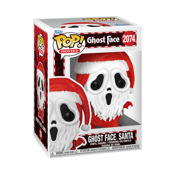Ghost Face Santa Horror Holiday Funko Pop! Vinyl Figure #2074 (Pre-Order)