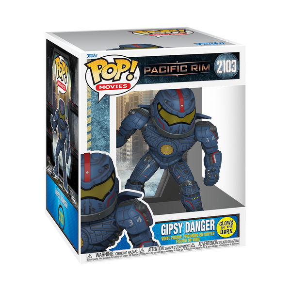 Pacific Rim Gipsy Danger Glow-in-the-Dark Super 6-Inch Funko Pop! Vinyl Figure #2103 (Pre-Order)