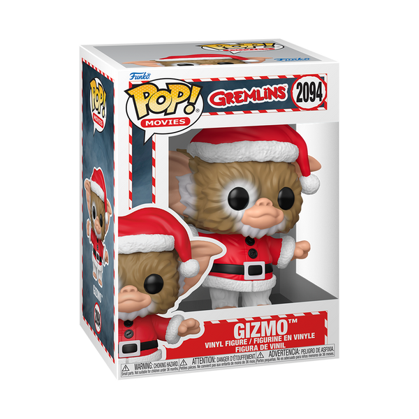 Gremlins Gizmo (Santa Coat) Horror Holiday Funko Pop! Vinyl Figure #2094 (Pre-Order)