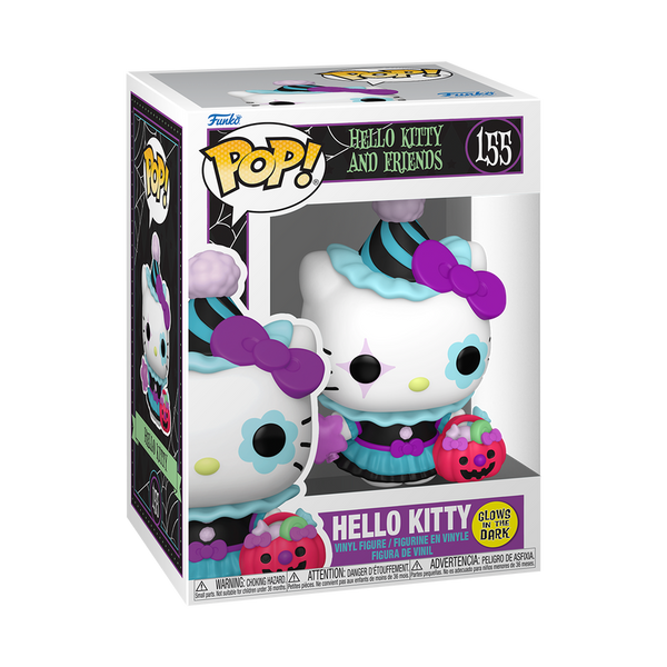 Hello Kitty and Friends Hello Kitty Spooky Glow-in-the-Dark Funko Pop! Vinyl Figure #155 - Chase Bundle (Pre-Order)