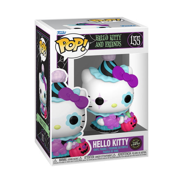 Hello Kitty and Friends Hello Kitty Spooky Glow-in-the-Dark Funko Pop! Vinyl Figure #155 - Chase Bundle (Pre-Order)
