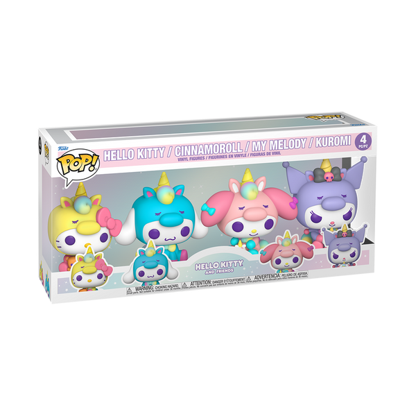 Hello Kitty (Unicorn Outfit) Funko Pop! Vinyl Bundle Box 4-Pack (Pre-Order)