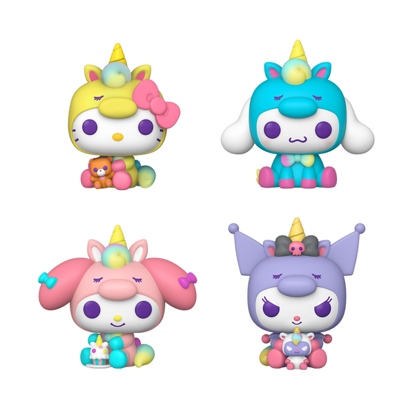 Hello Kitty (Unicorn Outfit) Funko Pop! Vinyl Bundle Box 4-Pack (Pre-Order)