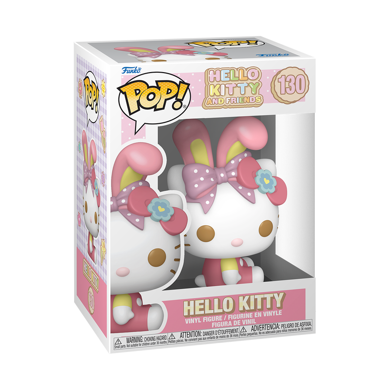 Hello Kitty Spring Hello Kitty with Bunny Ears (Cookie) Funko Pop! Vinyl Figure #130