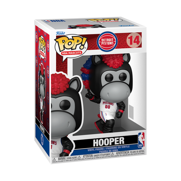 NBA Mascots Detroit Pistons Hooper Funko Pop! Vinyl Figure #14 (Pre-Order)