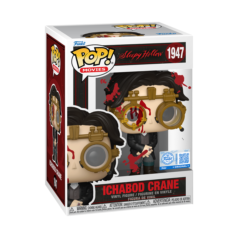 Sleepy Hollow Ichabod Crane Bloody Funko Pop! Vinyl Figure #1947 - Entertainment Earth Exclusive