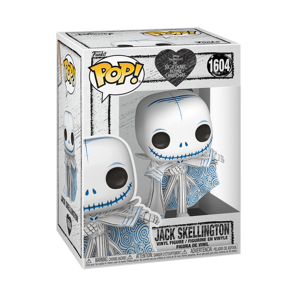 Pop! Jack Skellington (Sketched Deco) (Pre-Order)