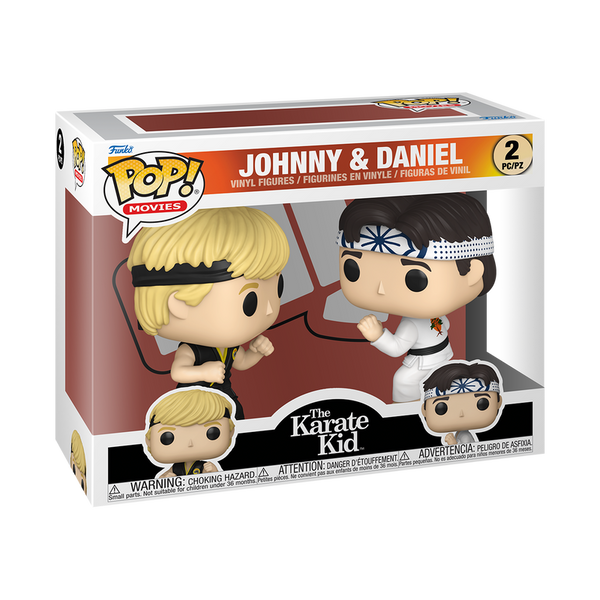 The Karate Kid Johnny & Daniel Funko Pop! Vinyl Figure 2-Pack (Pre-Order)