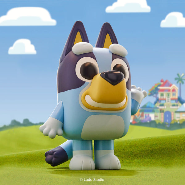 Bluey Waving Jumbo 10-Inch Funko Pop! Vinyl Figure #2384 - Specialty Series