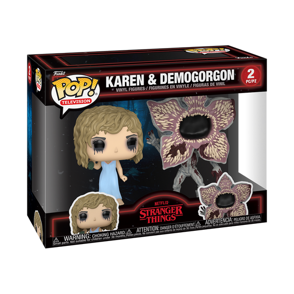 Stranger Things Karen & Demogorgon Funko Pop! Vinyl Figure 2-Pack (Pre-Order)